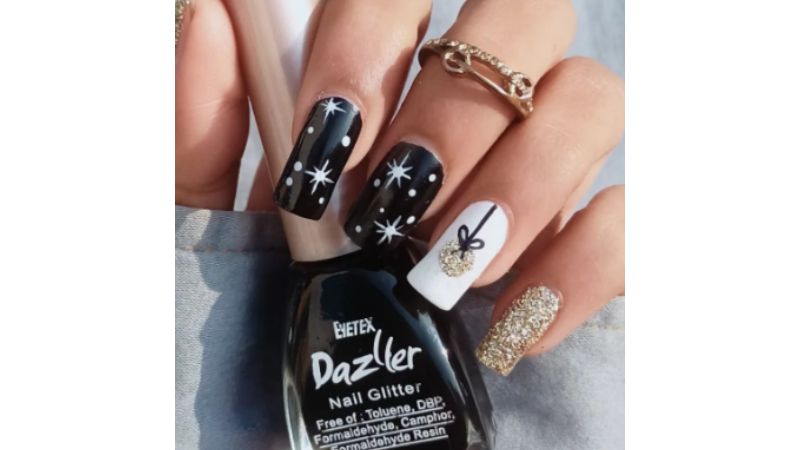 unhas amarelas ano novo