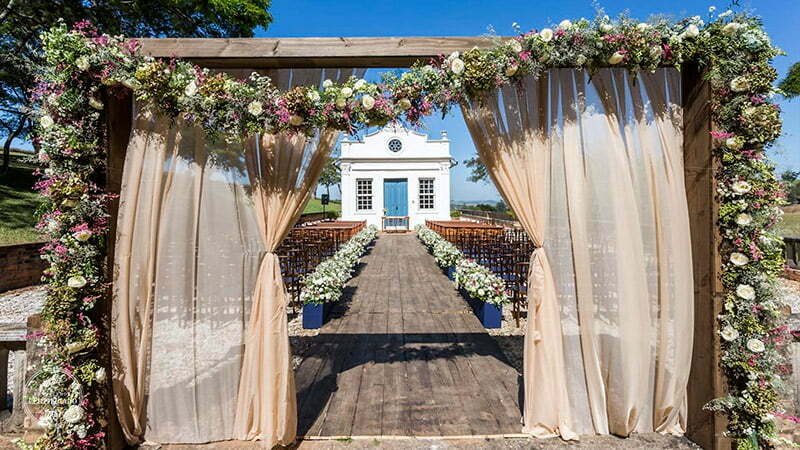 imagem de decoração de casamento