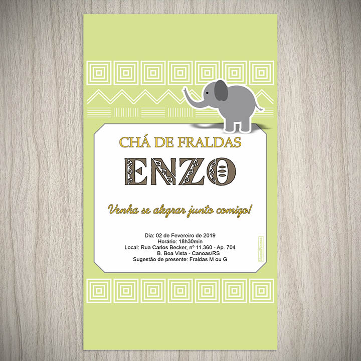 imagens de convites de cha de bebe