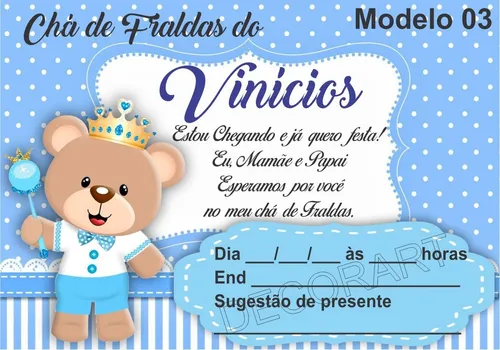 Frases Criativas para Convites de Chá de Bebê