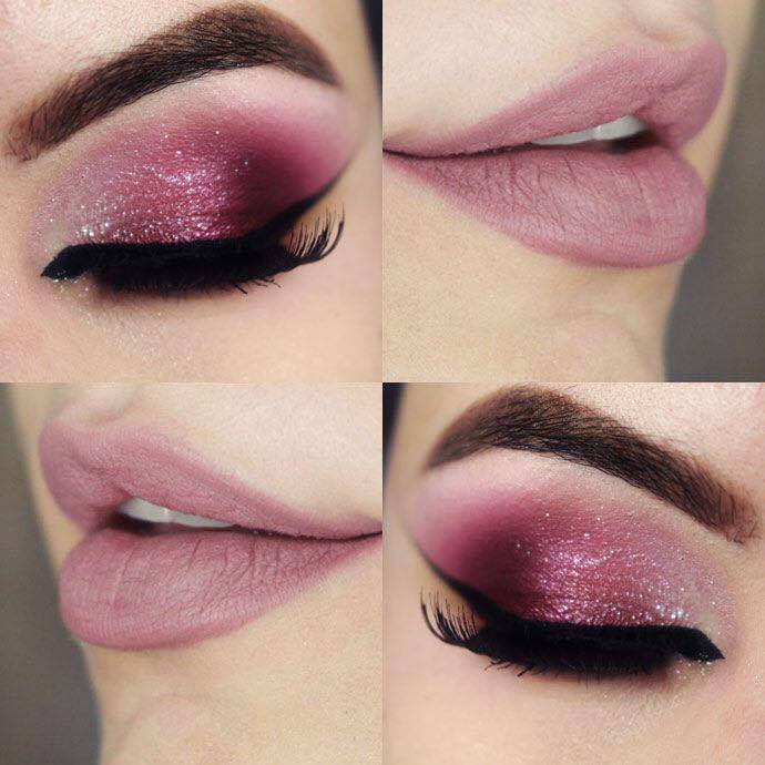 Tutorial maquiagem rosa
