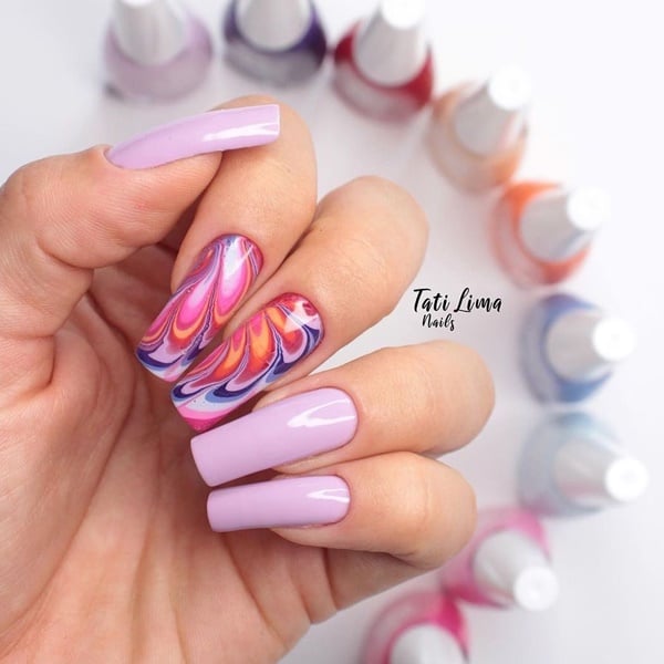 unhas bailarina