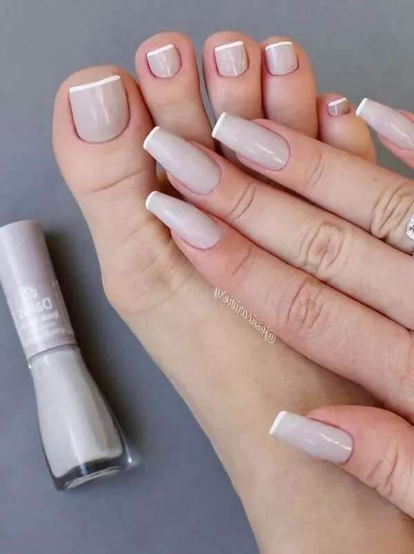 como fazer unha francesinha com fita adesiva