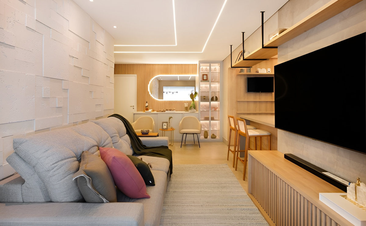 inspiração decoração sala pequena