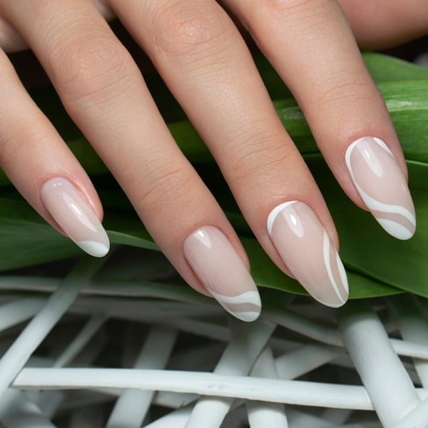unhas milky nails ano novo