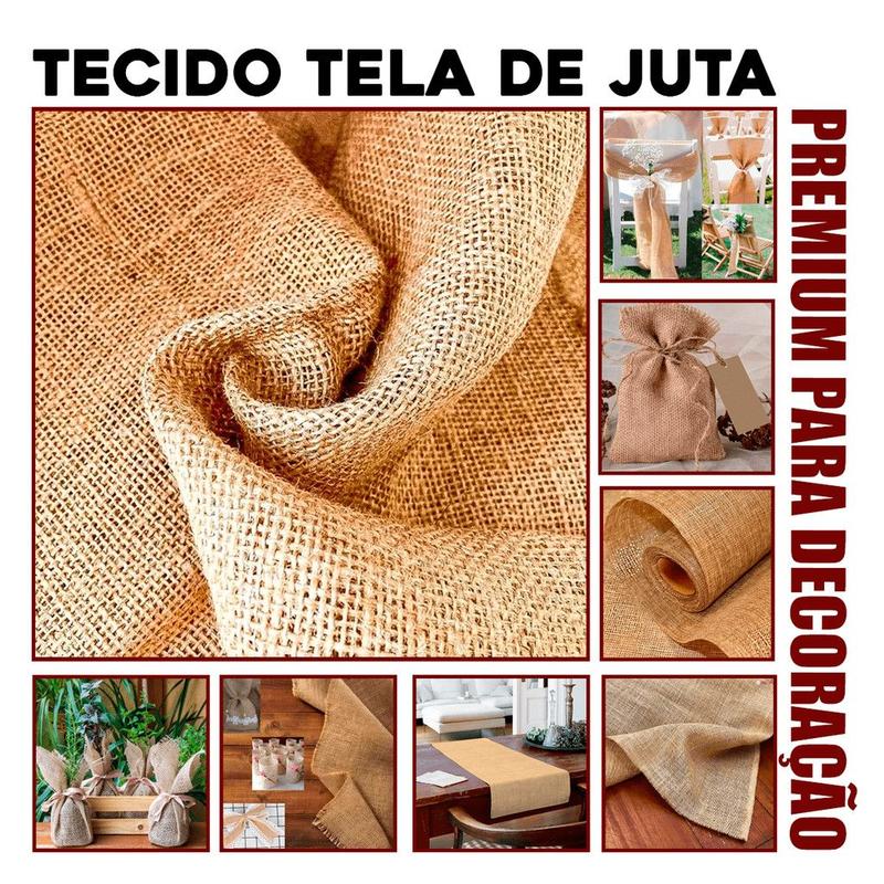 juta biodegradável