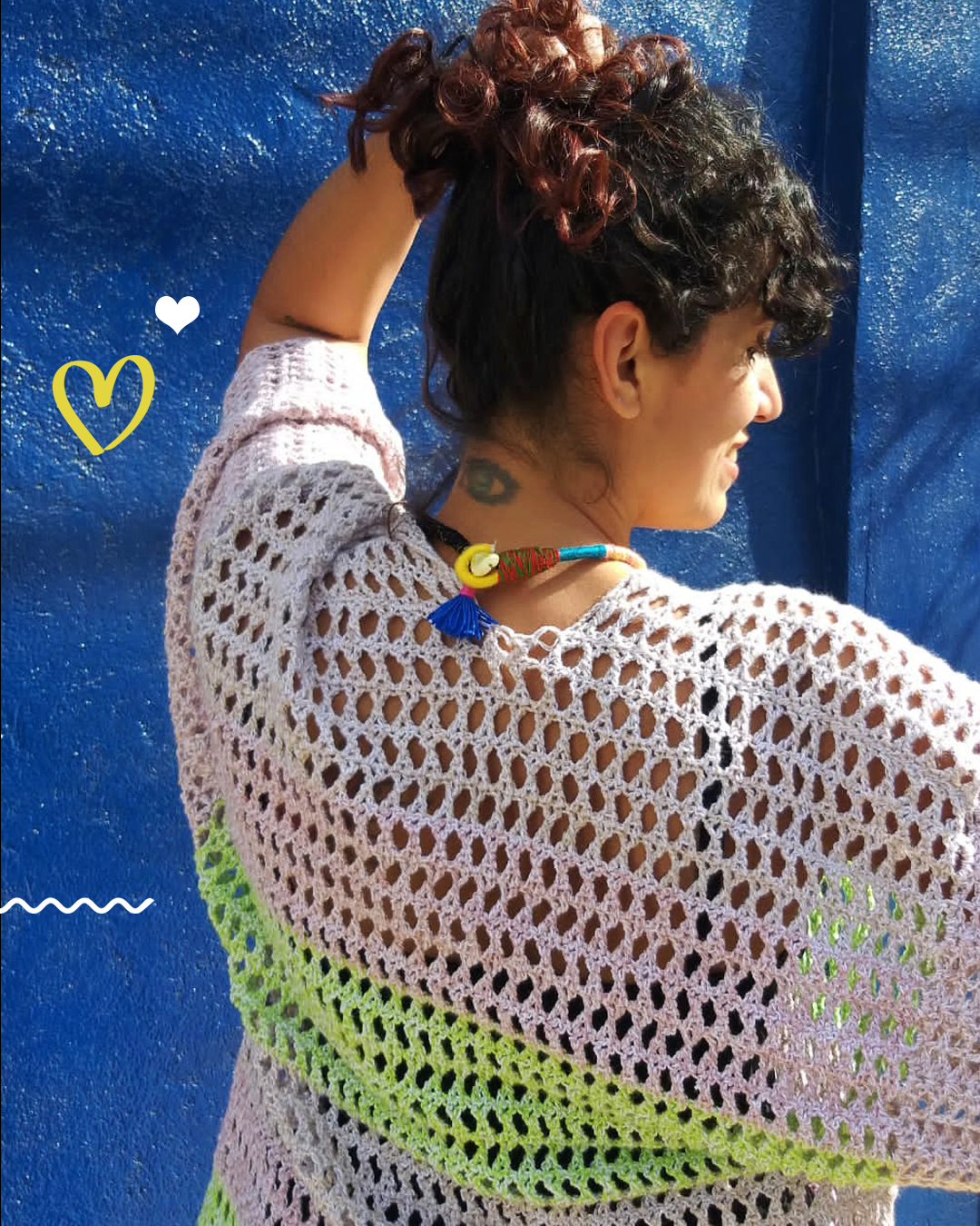 kimono de croche passo a passo