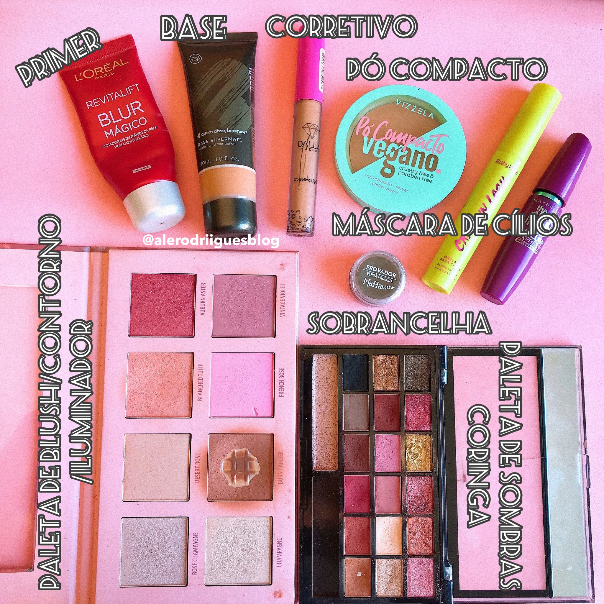 kit de maquiagem para iniciantes lista