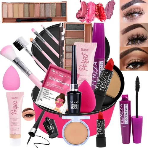 kit maquiagem iniciante profissional