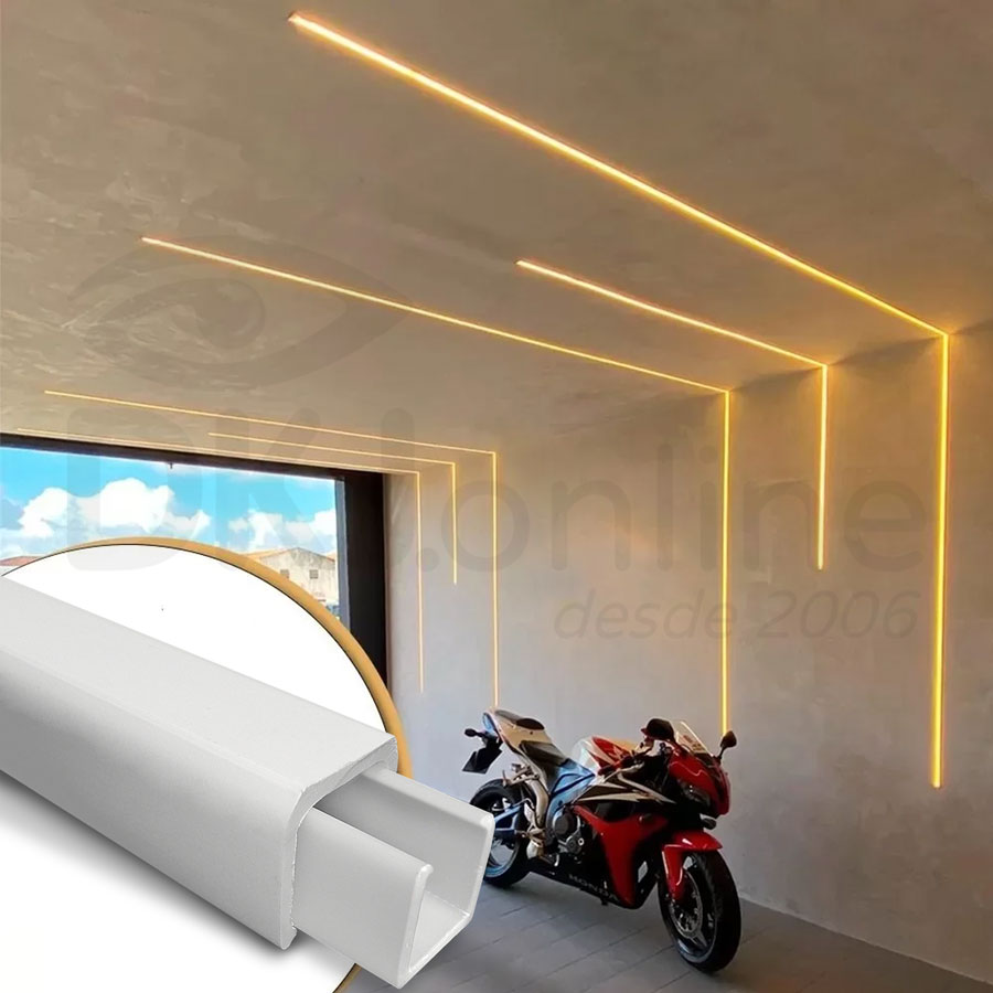 perfil de LED para teto