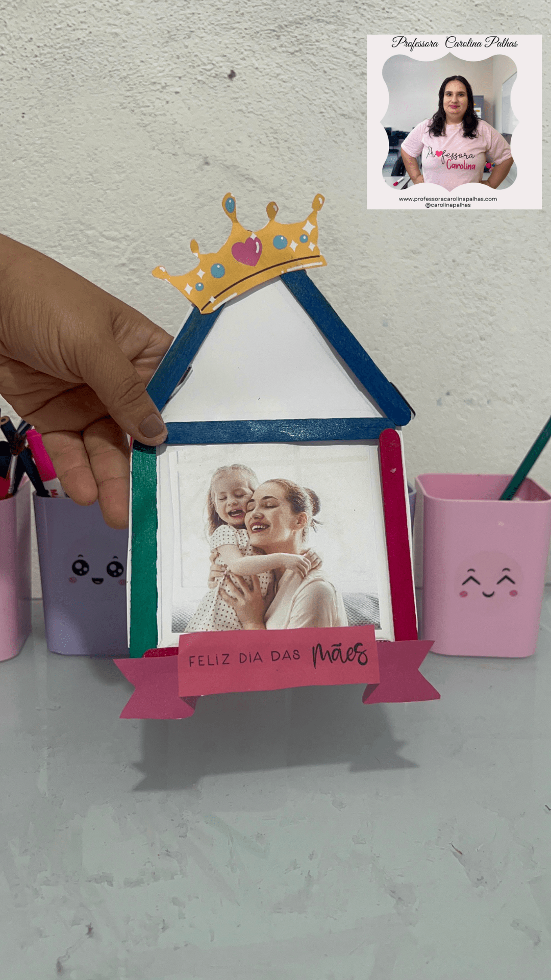lembrancinha dia das mães personalizada