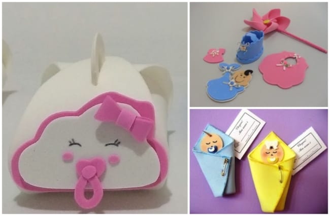 Os Melhores Temas de Porta Bombom em EVA para Chá de Bebê