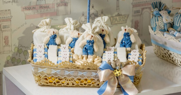 Lembrancinhas de chá de bebê fáceis de fazer