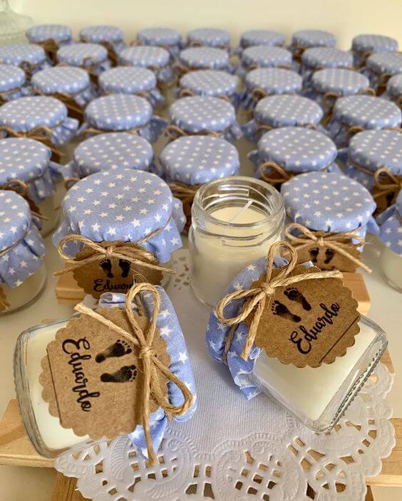 Lembrancinhas de chá de bebê fáceis de fazer