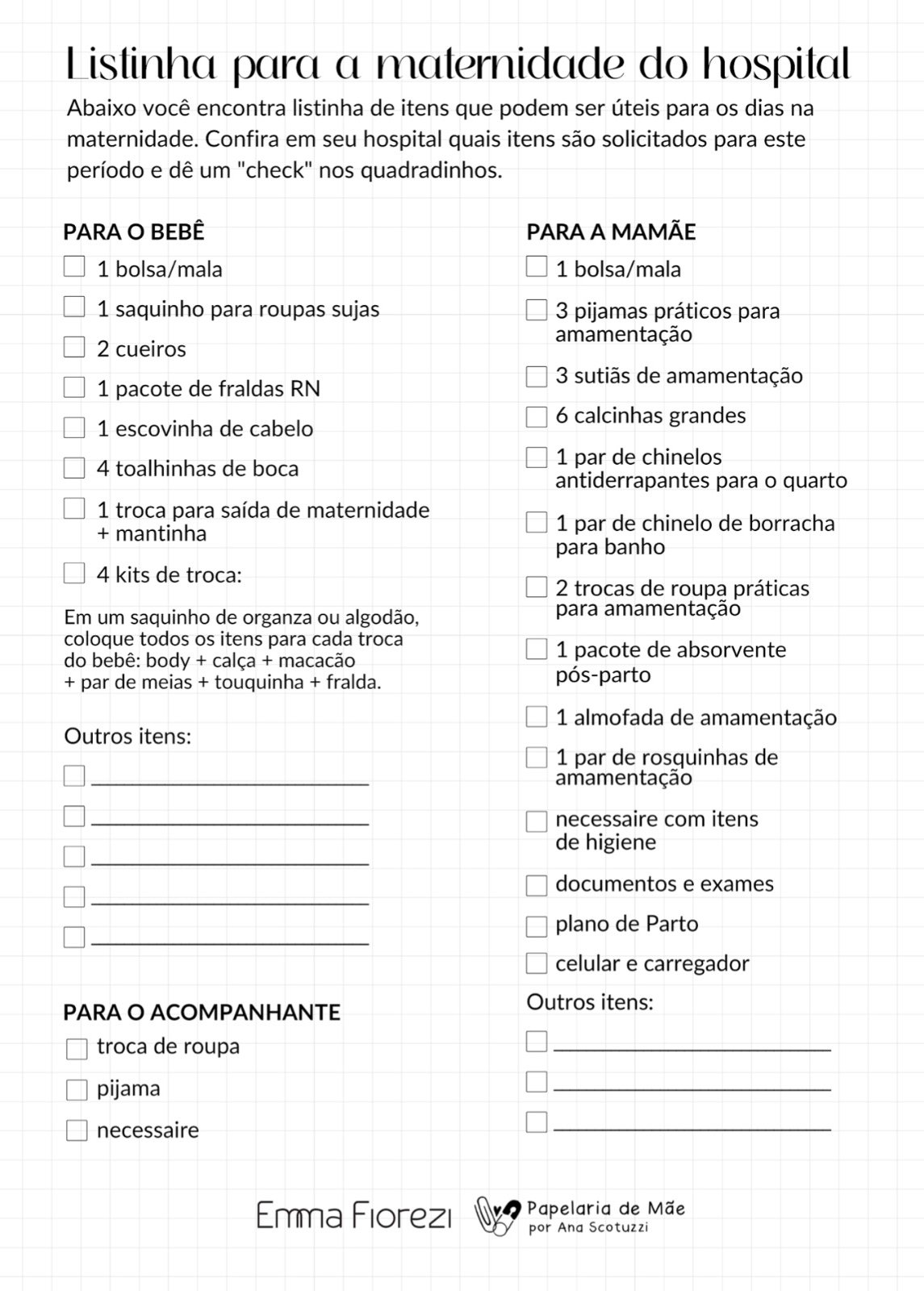 lista de cha de bebe de fralda e higiene