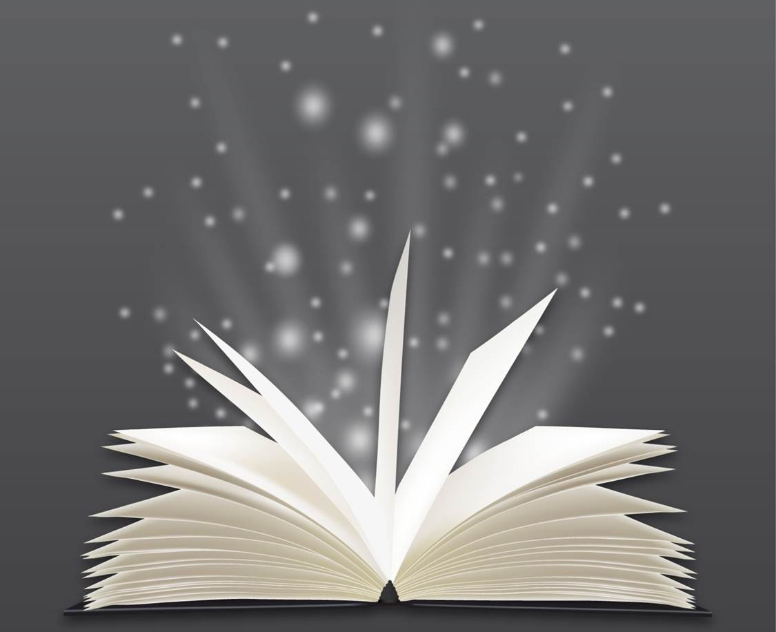 expressão livro aberto