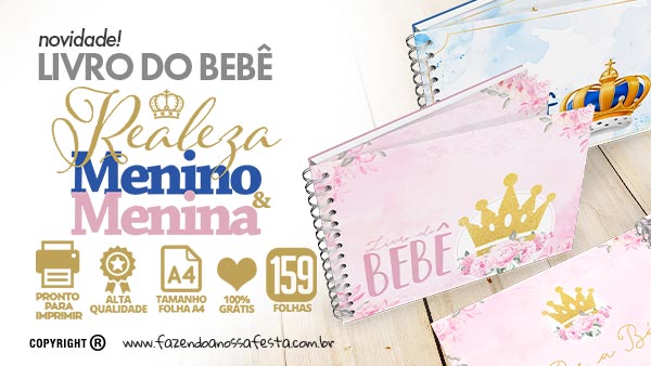 livro do bebe personalizado para imprimir gratis