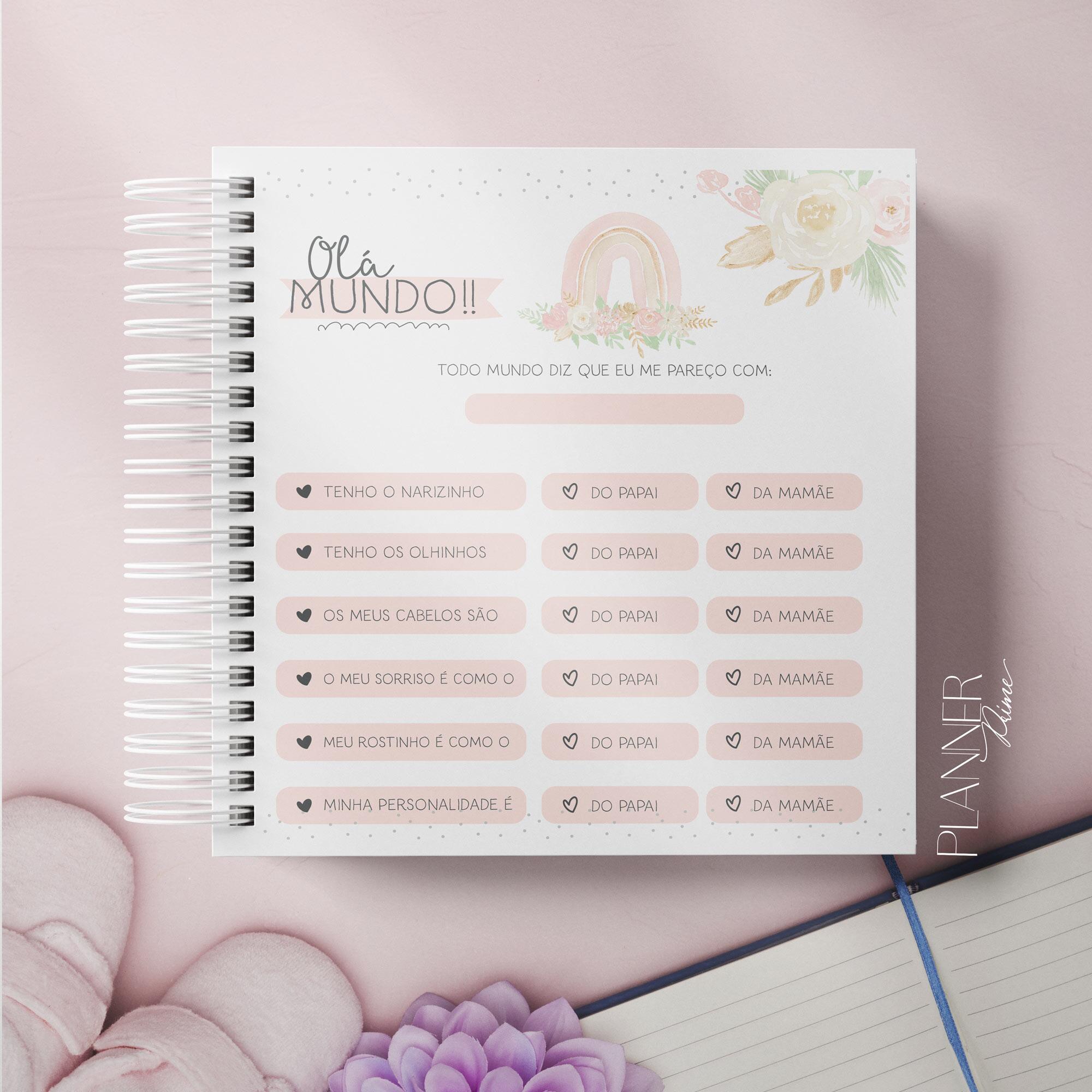 Como Personalizar seu Diário do Bebê no Canva (Passo a Passo)