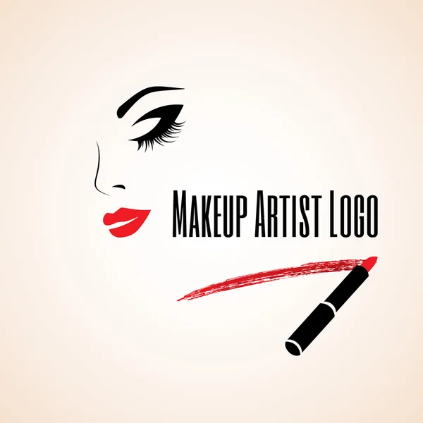 logotipo de maquiagem personalizado