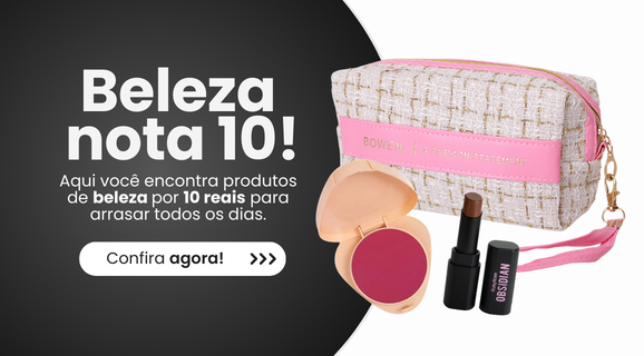 produtos de beleza 10 reais