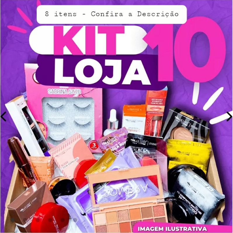 maquiagem ruby rose 10 reais