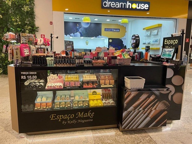 loja de maquiagem de 10 reais