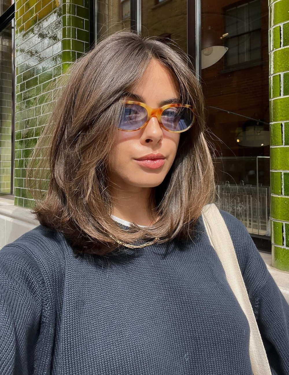 long bob desfiado