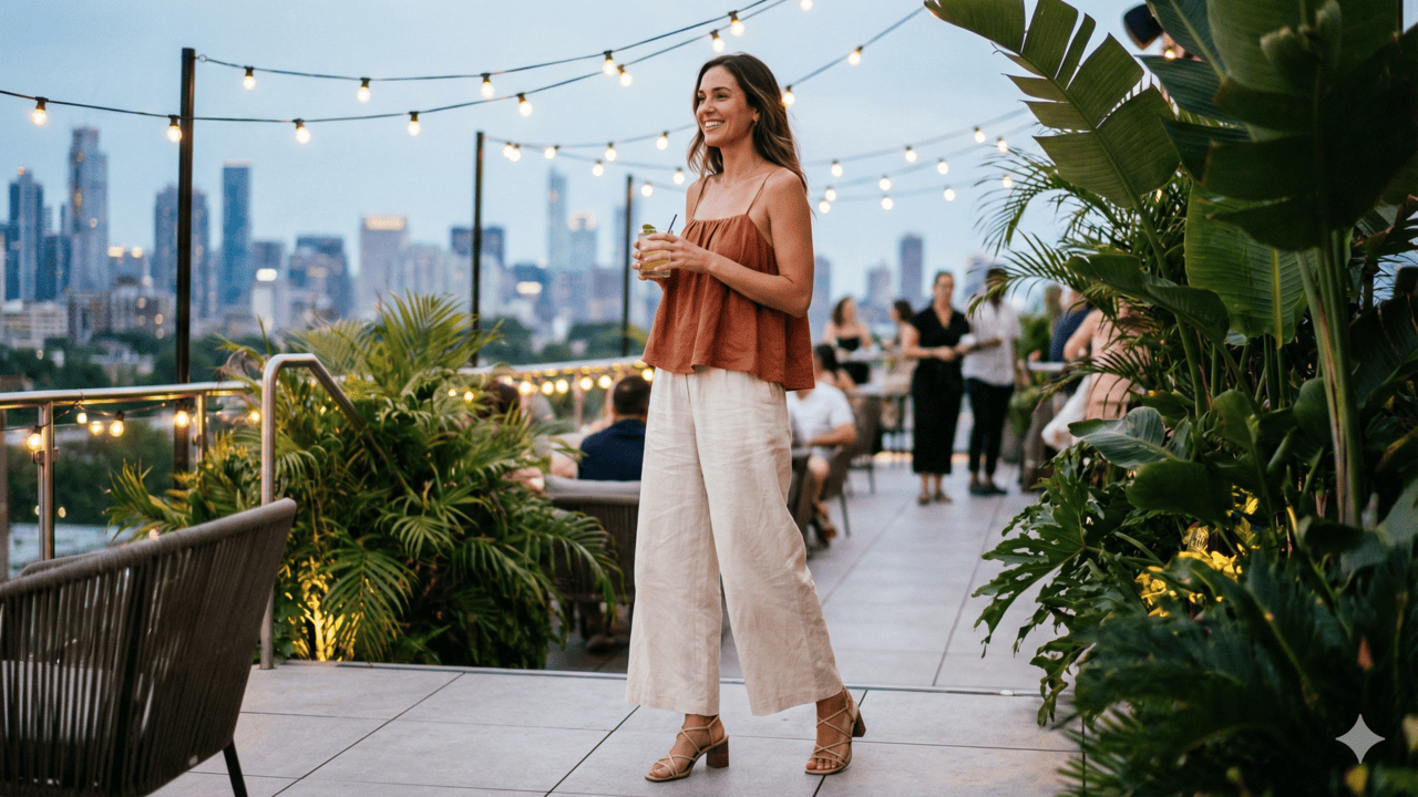 looks inspiração barzinho com amigos