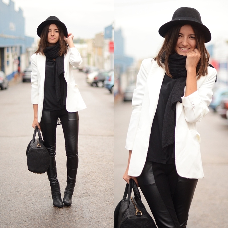 blazer branco feminino curto