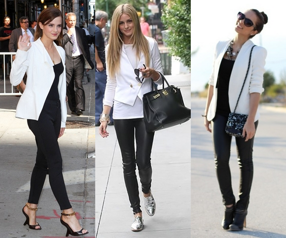 como usar blazer branco feminino