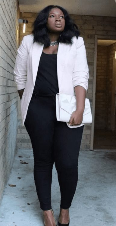 blazer branco feminino casual