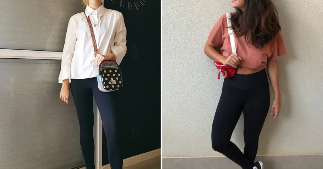 melhores looks com calça legging para sair