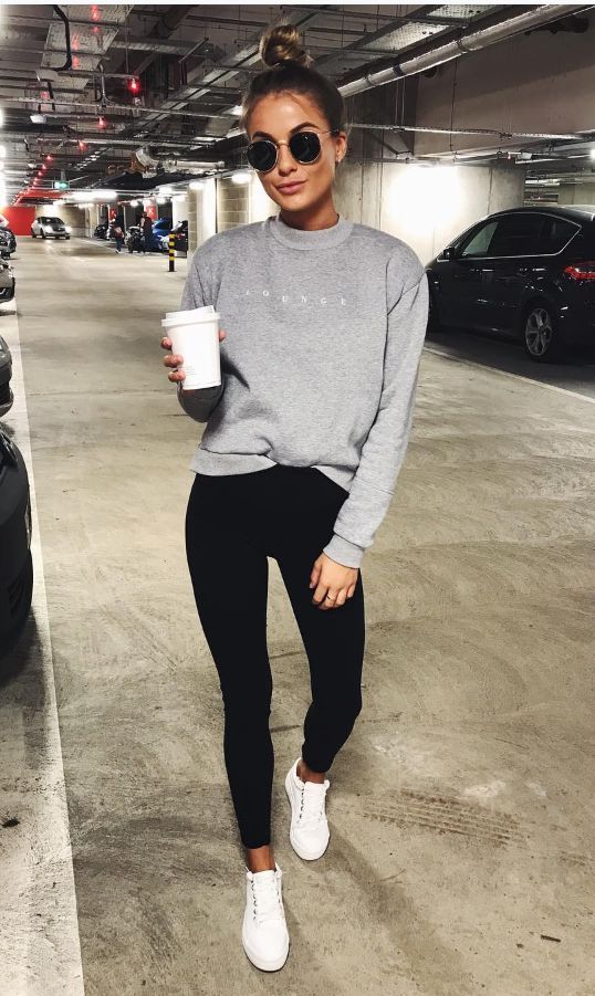 como não parecer desarrumada com legging