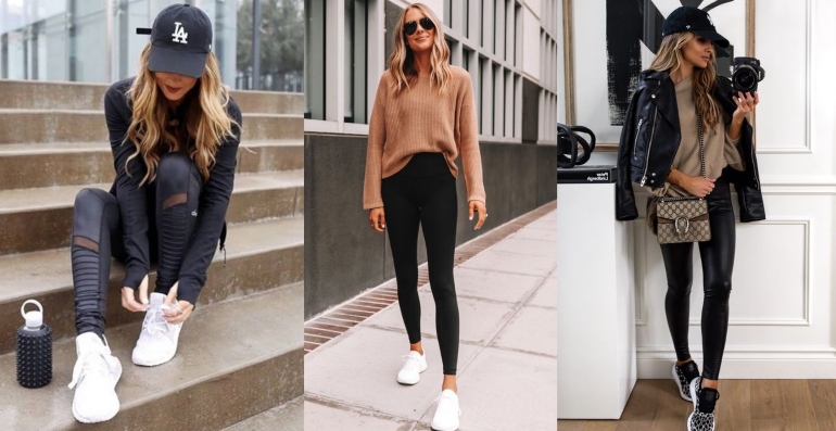 melhores looks com calça legging para sair