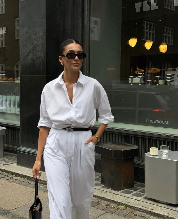 look camisa branca inverno