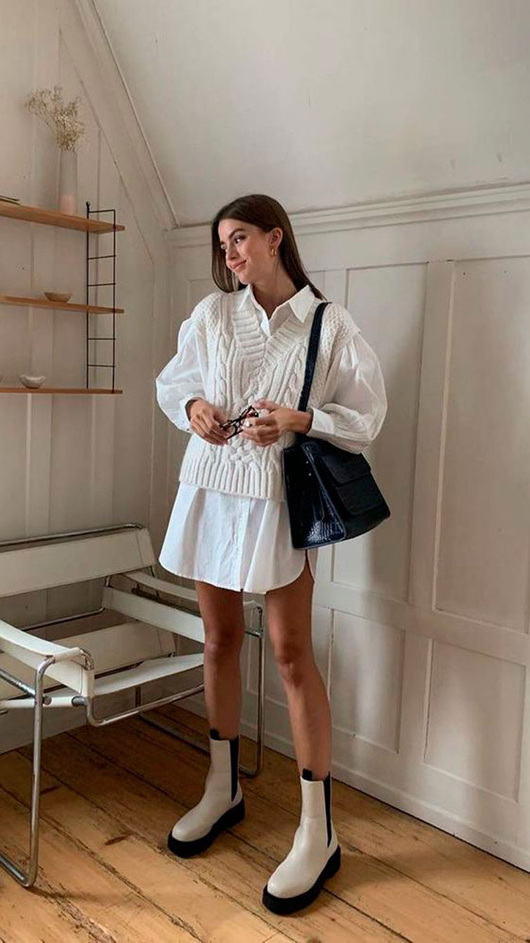 erros comuns ao usar camisa branca no inverno