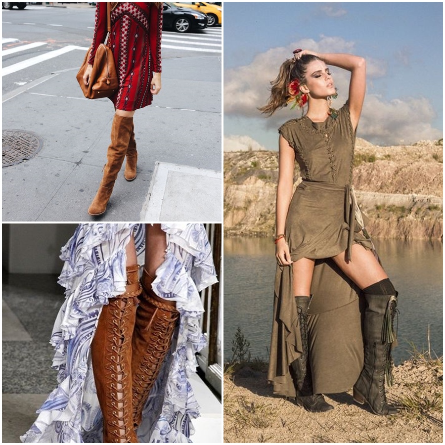 erros ao usar bota em festival de música