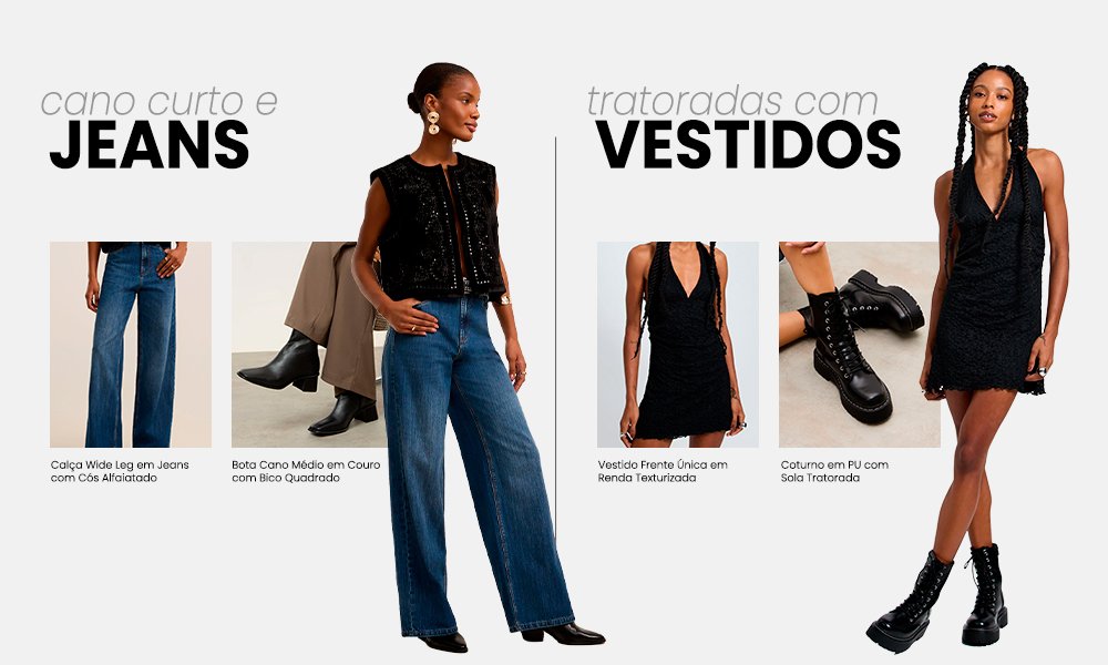 look com bota para show