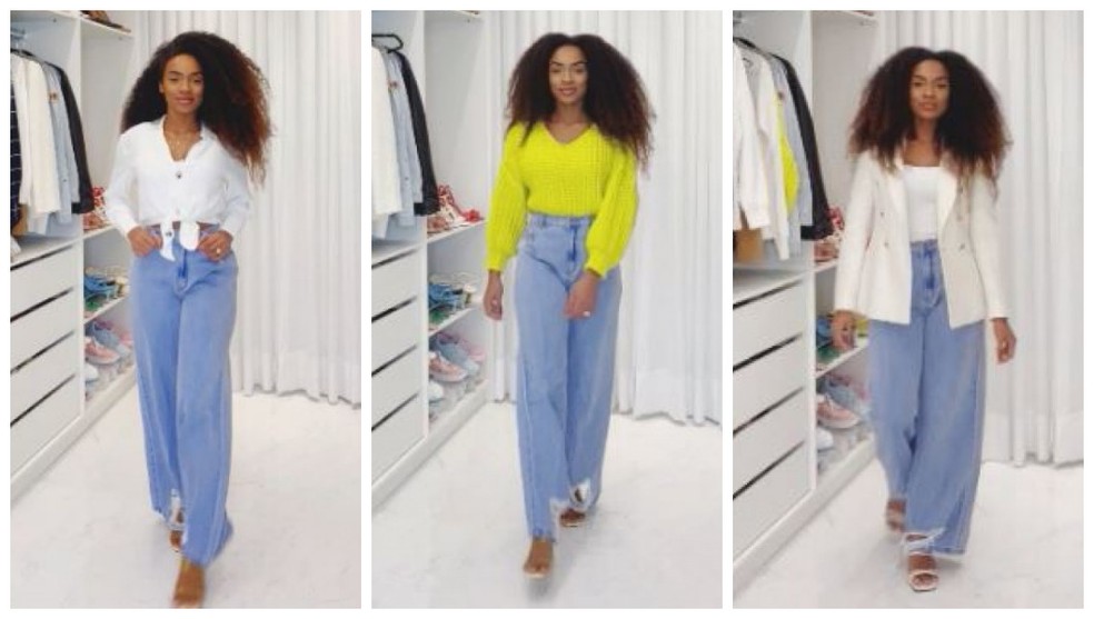 melhores looks com calça jeans pantalona para cada ocasião