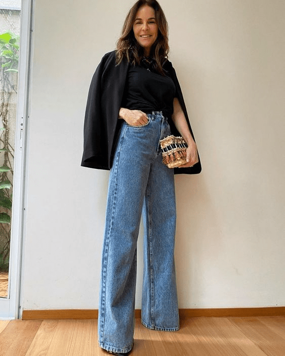 10 looks com calça wide leg para arrasar no inverno