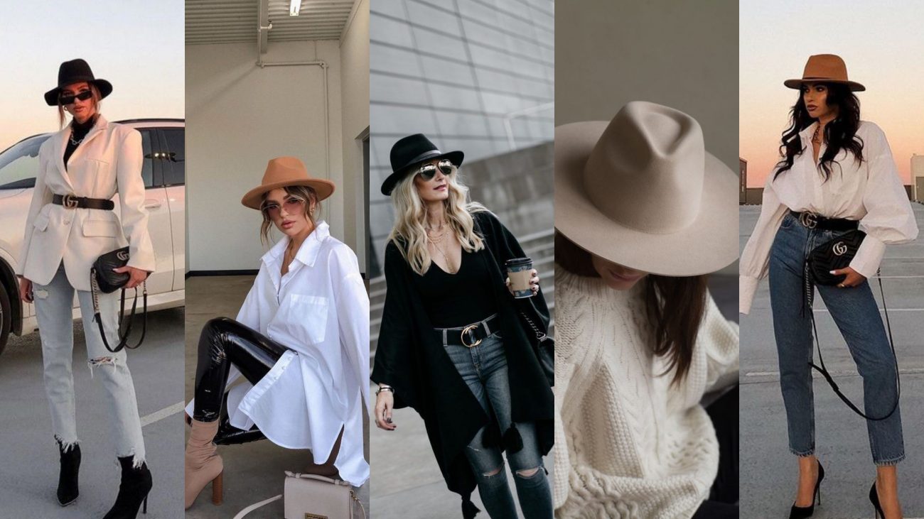 look com chapeu