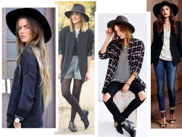 look com chapeu