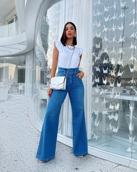 look com pantalona jeans