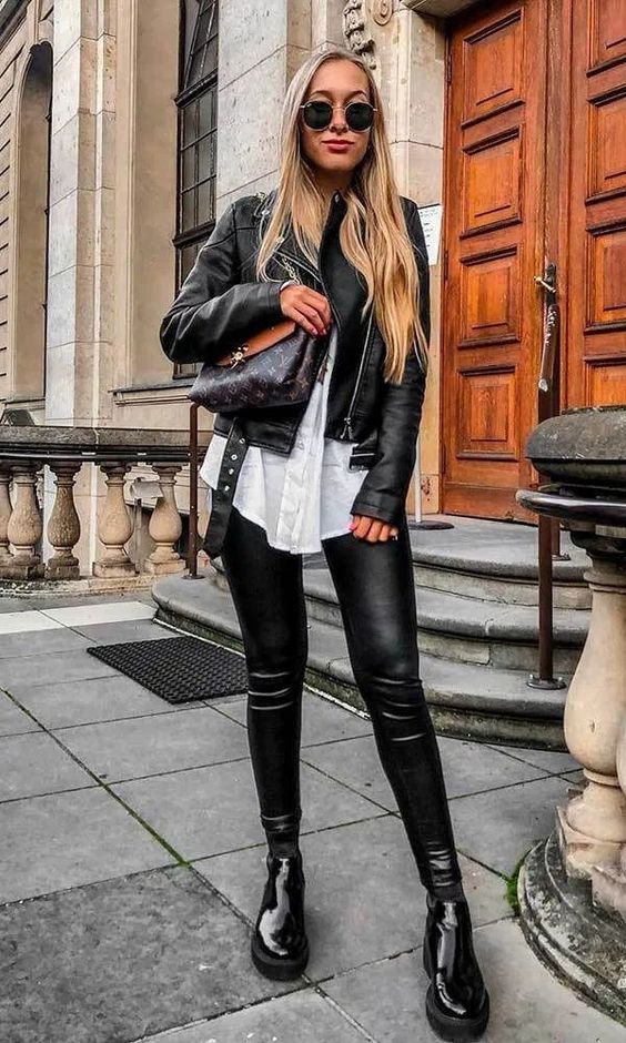 look de frio feminino com bota