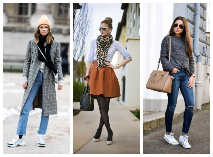 look de frio feminino para viagem