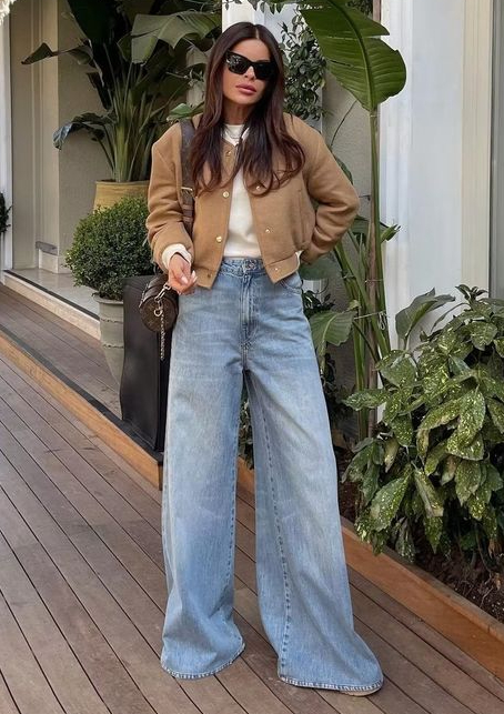 Looks elegantes com wide leg para o trabalho