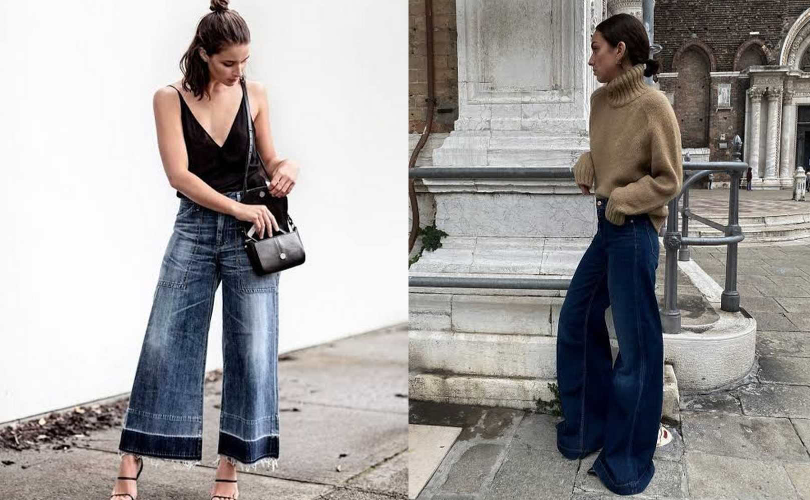 Looks elegantes com wide leg para o trabalho