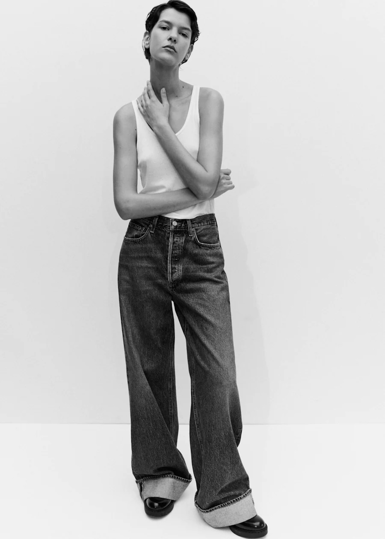 Combinações de inverno com calça wide leg