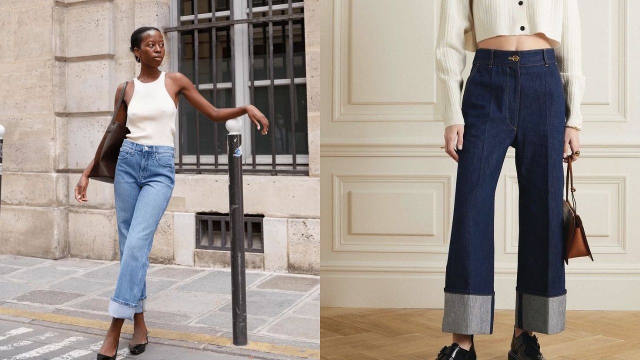 Looks casuais com wide leg e tênis
