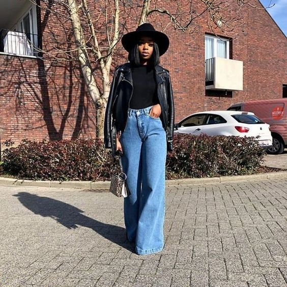 Jaqueta bomber com wide leg: estilo urbano